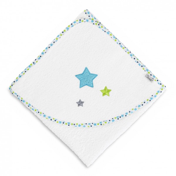 Бебешка хавлия Sterntaler, 100см, Звезди