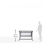 Бебешка кошара Chicco Next to me, Magic, Cool Grey, Люлка Бебешка кошара Chicco Next to me, Magic, Cool Grey, Люлка