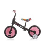 Балансиращо колело с помощни колела Макс Байк розова  Chipolino