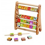 Азбучно сметало - дървена играчка за деца  Classic World