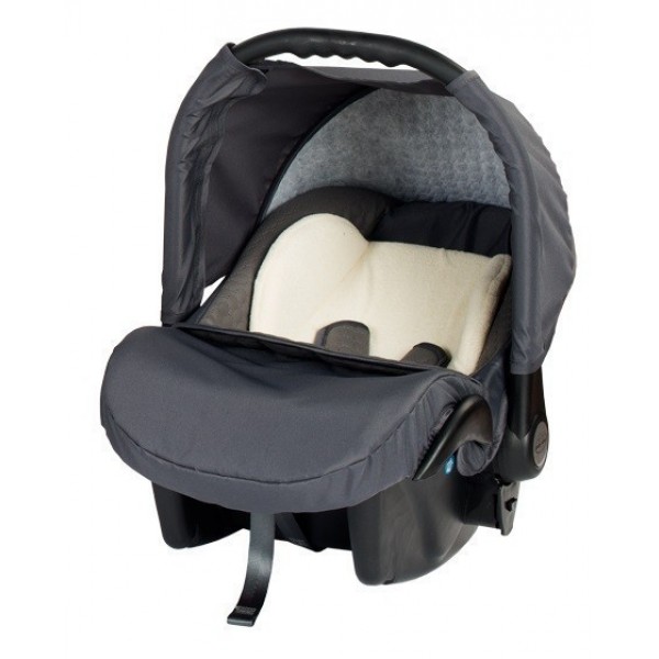 Бебешка кошница за кола Baby Merc Zipy - Сиво