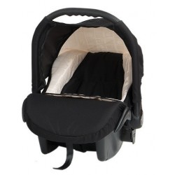 Бебешка кошница за кола Baby Merc Zipy - Черно и бяло