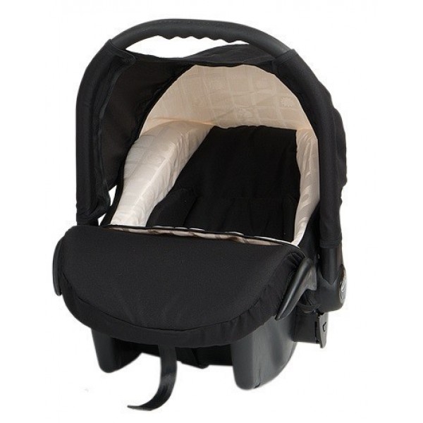 Бебешка кошница за кола Baby Merc Zipy - Черно и бяло