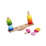 Дървена играчка за подреждане и баланс  Classic World