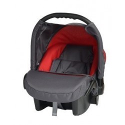 Бебешка кошница за кола Baby Merc Junior Twist графит и червено