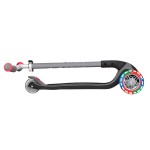 Тротинетка Globber с 3 колела Globber Master Lights, черно-червена