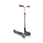 Тротинетка Globber с 3 колела Globber Master Lights, черно-червена