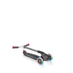 Тротинетка Globber с 3 колела Globber Master Lights, черно-червена