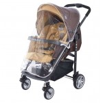 Детска количка, комбинирана Zooper Waltz Khaki Plaid кафяво и бежово
