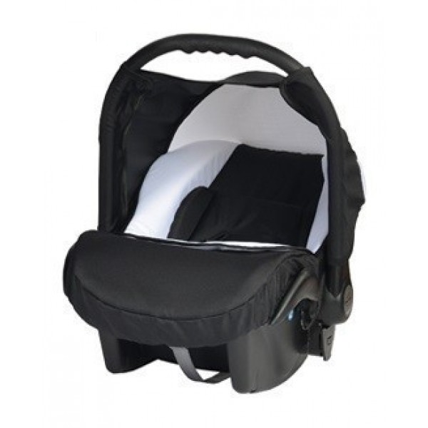 Бебешка кошница за кола Baby Merc Junior Twist черно и бяло