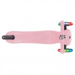 Тротинетка Globber със седалка Globber 4 в 1 със стабилизатор, GO UP Sporty Lights - Пепел от рози