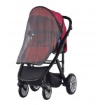 Комбинирана количка 2 в 1 Zooper Flamenco Flaming Plaid, червена