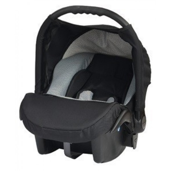 Бебешка кошница за кола Baby Merc Junior Twist черно и сиво Бебешка кошница за кола Baby Merc Junior Twist черно и сиво