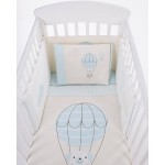 Бебешки спален комплект Kikka Boo 6 части Puppy on Balloon 60x120