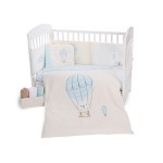 Бебешки спален комплект Kikka Boo 6 части Puppy on Balloon 60x120