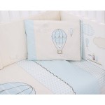 Бебешки спален комплект Kikka Boo 6 части Puppy on Balloon 60x120
