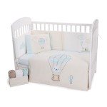 Бебешки спален комплект Kikka Boo 6 части Puppy on Balloon 60x120