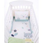 Бебешки спален комплект Kikka Boo 6 части Cat Lovely Day 60/120