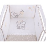 Бебешки спален комплект Kikka Boo 2 части EU style 70/140 бродерия Little Dreamer Stars
