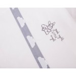 Бебешки спален комплект Kikka Boo 3 части EU style 70/140 с бродерия Little Angel Clouds