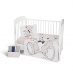 Бебешки спален комплект Kikka Boo 5 части, 70х140 Teddy Bear