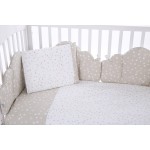 Бебешки спален комплект Kikka Boo 6 части 60/120 Stardust