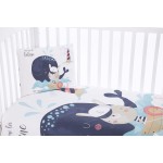 Бебешки спален комплект Kikka Boo 5 части, 70х140 Happy Sailor