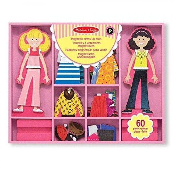 Магнитни кукли за обличане - Аби и Ема Melissa & Doug • Кукли