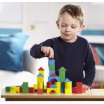 Дървен многоцветен конструктор - 100 части Melissa & Doug Дървен многоцветен конструктор - 100 части Melissa & Doug