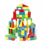 Дървен многоцветен конструктор - 100 части Melissa & Doug Дървен многоцветен конструктор - 100 части Melissa & Doug