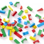 Дървен многоцветен конструктор - 100 части Melissa & Doug Дървен многоцветен конструктор - 100 части Melissa & Doug