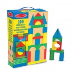 Дървен многоцветен конструктор - 100 части Melissa & Doug Дървен многоцветен конструктор - 100 части Melissa & Doug