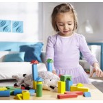 Дървен многоцветен конструктор - 100 части Melissa & Doug Дървен многоцветен конструктор - 100 части Melissa & Doug
