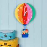 Часовник за стена - Балон с горещ въздух Rex London