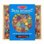 Дървени мъниста за нанизване - Букет от цветя Melissa & Doug