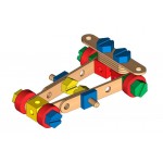 Дървен конструктор с гайки и болтове Melissa & Doug Дървен конструктор с гайки и болтове Melissa & Doug