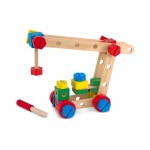 Дървен конструктор с гайки и болтове Melissa & Doug Дървен конструктор с гайки и болтове Melissa & Doug