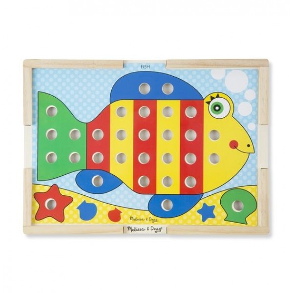 Цветна мозайка - Сортирай по цветове Melissa & Doug