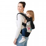 Ергономична раница KinderKraft HUGGY, Птици с качулка