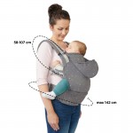 Ергономична раница KinderKraft HUGGY, Птици с качулка