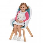 Столче за хранене KinderKraft TIXI, Тюркоаз