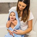 Хавлия за баня Babyono 85х85 см Мече 539/04