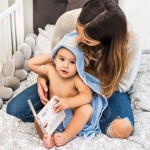 Хавлия за баня Babyono 85х85 см Мече 539/04