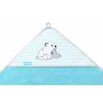 Хавлия за баня бамбук Babyono 100х100 346/02