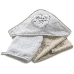 Хавлия Italbaby Lovely Avorio 75х75