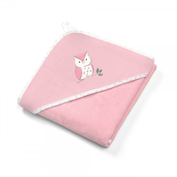 Хавлия за баня Babyono 100х100 см Сова 540/03 Хавлия за баня Babyono 100х100 см Сова 540/03
