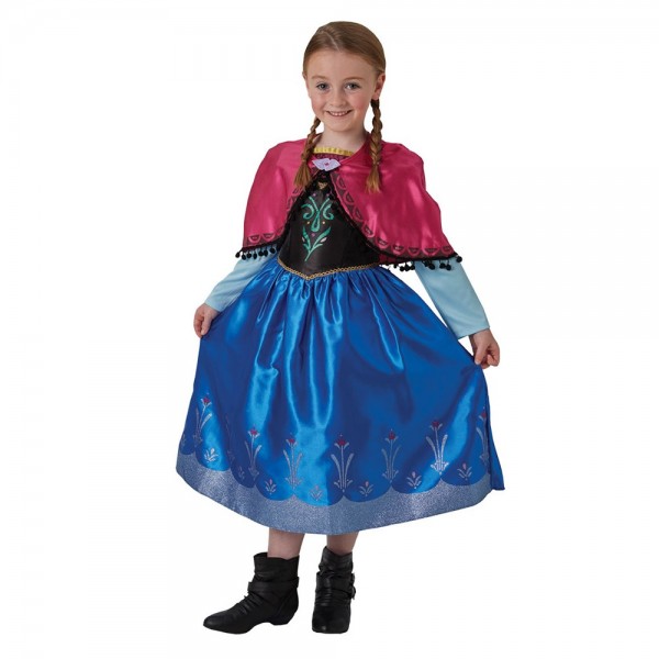 Детски карнавален костюм Rubies Frozen Anna Deluxe р-р S-L 630033