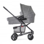 Бебешка количка 3в1 Hauck Malibu 4 Trioset melange/grey