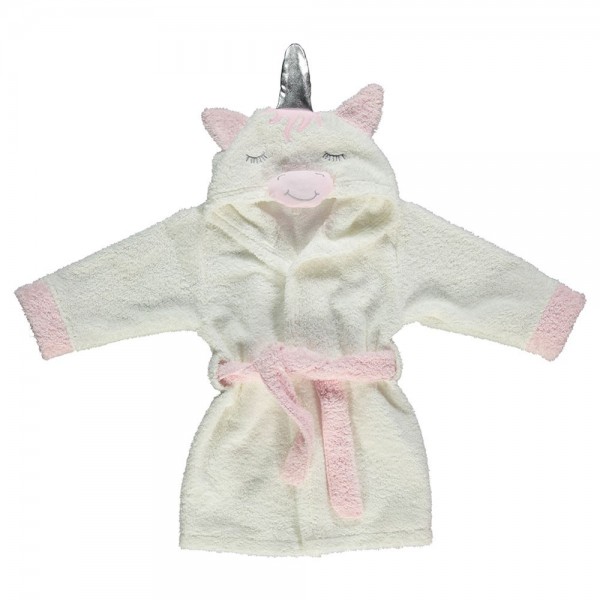 Детски халат Bebetto TINY ANIMALS Еднорог 1-5 г. H386