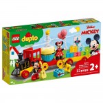 Конструктор LEGO DUPLO Disney Влак за рождения ден на Mickey и Minnie 10941